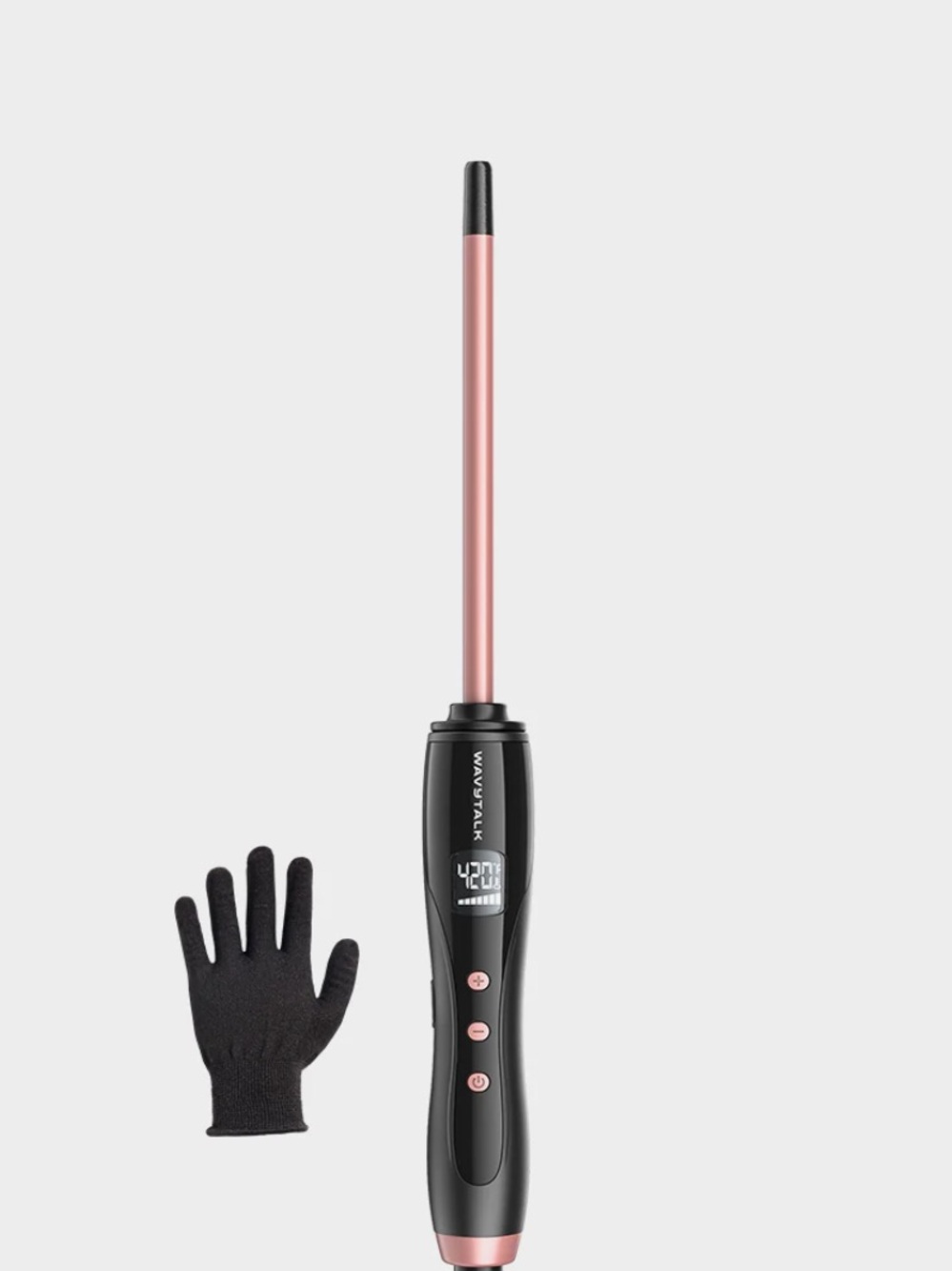 NWT Wavytalk Micro Wave 3/8" Small Barrel Curling Iron